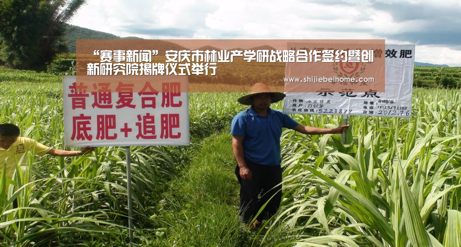 “赛事新闻”安庆市林业产学研战略合作签约暨创新研究院揭牌仪式举行(图3) 世界杯赛程